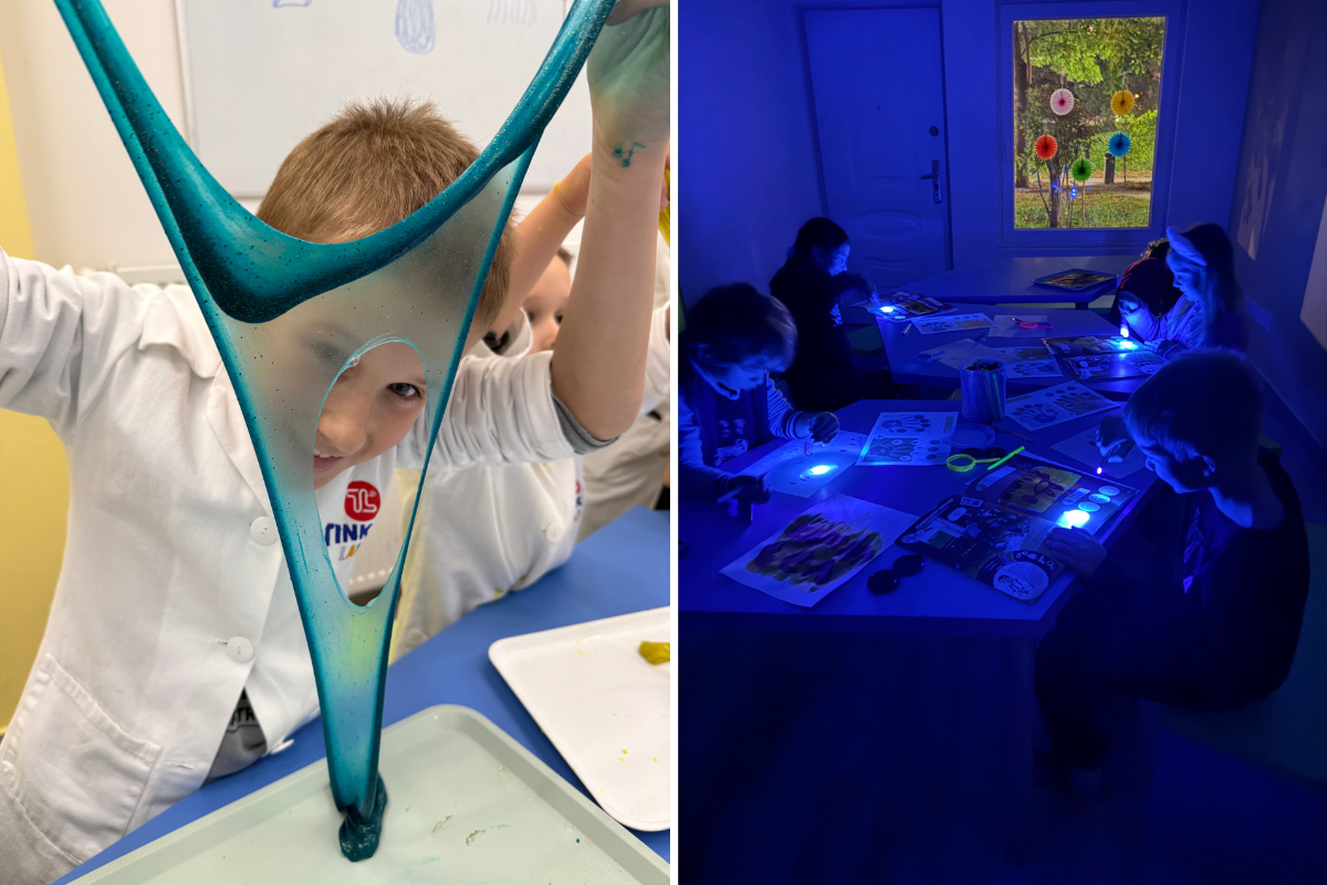 Gyakorlati tudomány gyerekeknek, szórakoztató Tinker Labs kísérletekkel